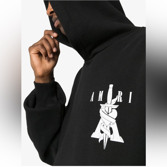 Amiri Dagger Oversized Hoodie - Picture 13 of 15